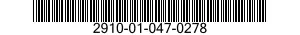 2910-01-047-0278 BRACKET,FUEL PUMP 2910010470278 010470278