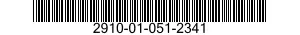 2910-01-051-2341 FILTER ELEMENT,FLUID 2910010512341 010512341