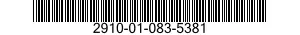 2910-01-083-5381  2910010835381 010835381