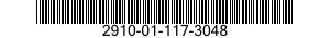 2910-01-117-3048 LEVER ASSEMBLY,THRO 2910011173048 011173048