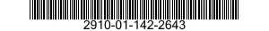 2910-01-142-2643 FILTER ASSEMBLY,FLUID 2910011422643 011422643