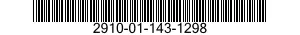 2910-01-143-1298 COVER,BELLOWS 2910011431298 011431298