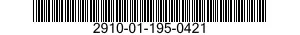 2910-01-195-0421 THERMOSTAT,CHOKE,AUTOMOTIVE 2910011950421 011950421