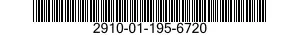 2910-01-195-6720 INJECTOR ASSEMBLY,FUEL 2910011956720 011956720