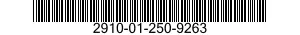 2910-01-250-9263  2910012509263 012509263