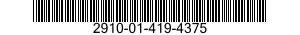 2910-01-419-4375 MODIFICATION KIT,ENGINE ACCESSORIES 2910014194375 014194375