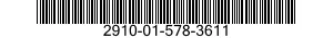 2910-01-578-3611 FILTER ELEMENT,FLUID 2910015783611 015783611