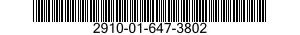 2910-01-647-3802 FILTER ELEMENT,FLUID 2910016473802 016473802