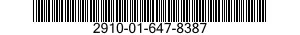 2910-01-647-8387 PARTS KIT,FUEL TANK 2910016478387 016478387