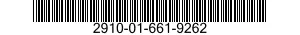 2910-01-661-9262 PUMP,FUEL,METERING AND DISTRIBUTING 2910016619262 016619262