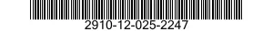 2910-12-025-2247  2910120252247 120252247