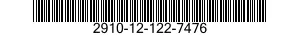2910-12-122-7476 PUMP,FUEL,CAM ACTUATED 2910121227476 121227476