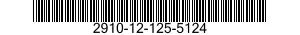2910-12-125-5124  2910121255124 121255124