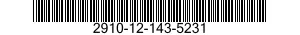2910-12-143-5231  2910121435231 121435231