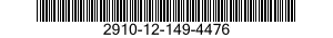 2910-12-149-4476 CAP,FILLER OPENING 2910121494476 121494476