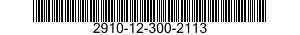 2910-12-300-2113 BRACKET,ENGINE ACCESSORY 2910123002113 123002113