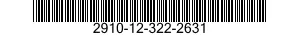 2910-12-322-2631 CYLINDER ASSEMBLY,METERING AND DISTRIBUTING FUEL PUMP 2910123222631 123222631