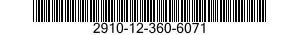 2910-12-360-6071 NOZZLE,FUEL INJECTION,NONAIRCRAFT 2910123606071 123606071