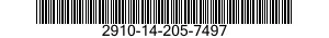 2910-14-205-7497  2910142057497 142057497