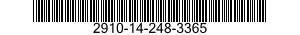 2910-14-248-3365  2910142483365 142483365
