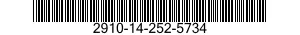 2910-14-252-5734  2910142525734 142525734