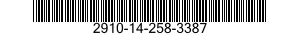 2910-14-258-3387  2910142583387 142583387