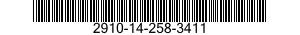 2910-14-258-3411  2910142583411 142583411