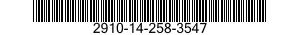 2910-14-258-3547  2910142583547 142583547
