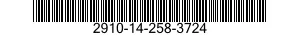 2910-14-258-3724  2910142583724 142583724
