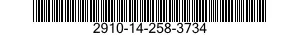 2910-14-258-3734  2910142583734 142583734