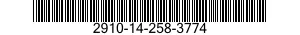2910-14-258-3774  2910142583774 142583774