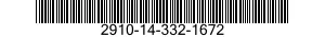 2910-14-332-1672  2910143321672 143321672