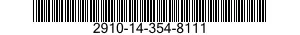 2910-14-354-8111 HEAD,FLUID FILTER 2910143548111 143548111
