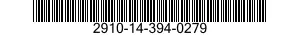 2910-14-394-0279 NOZZLE,CARBURETOR 2910143940279 143940279