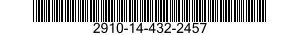 2910-14-432-2457 NOZZLE,CARBURETOR 2910144322457 144322457