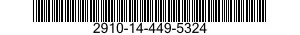 2910-14-449-5324 CONTROL ASSEMBLY,PUSH-PULL 2910144495324 144495324