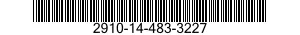 2910-14-483-3227 PUMP,FUEL,METERING AND DISTRIBUTING 2910144833227 144833227