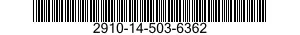2910-14-503-6362 HOLDER,FUEL INJECTOR 2910145036362 145036362