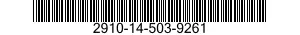 2910-14-503-9261 RECHANGES,POMPE A C 2910145039261 145039261