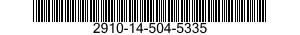 2910-14-504-5335 FILTER ELEMENT,FLUID 2910145045335 145045335