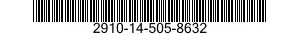 2910-14-505-8632  2910145058632 145058632