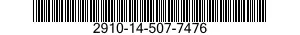 2910-14-507-7476  2910145077476 145077476