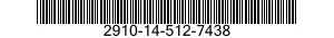 2910-14-512-7438 HOLDER,FUEL INJECTOR 2910145127438 145127438