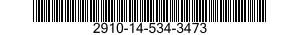 2910-14-534-3473 INJECTOR ASSEMBLY,FUEL 2910145343473 145343473
