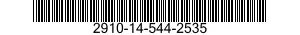 2910-14-544-2535 FILTER ELEMENT,FLUID 2910145442535 145442535