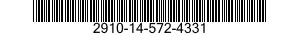 2910-14-572-4331 TANK,FUEL,ENGINE 2910145724331 145724331