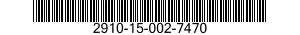 2910-15-002-7470 VALVOLA GAS N 80 2910150027470 150027470
