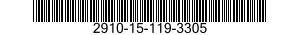 2910-15-119-3305 PUMP,FUEL,CAM ACTUATED 2910151193305 151193305