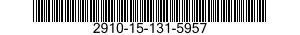 2910-15-131-5957 RING,RETAINING 2910151315957 151315957