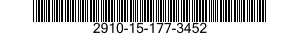2910-15-177-3452 HOLDER,FUEL INJECTOR 2910151773452 151773452